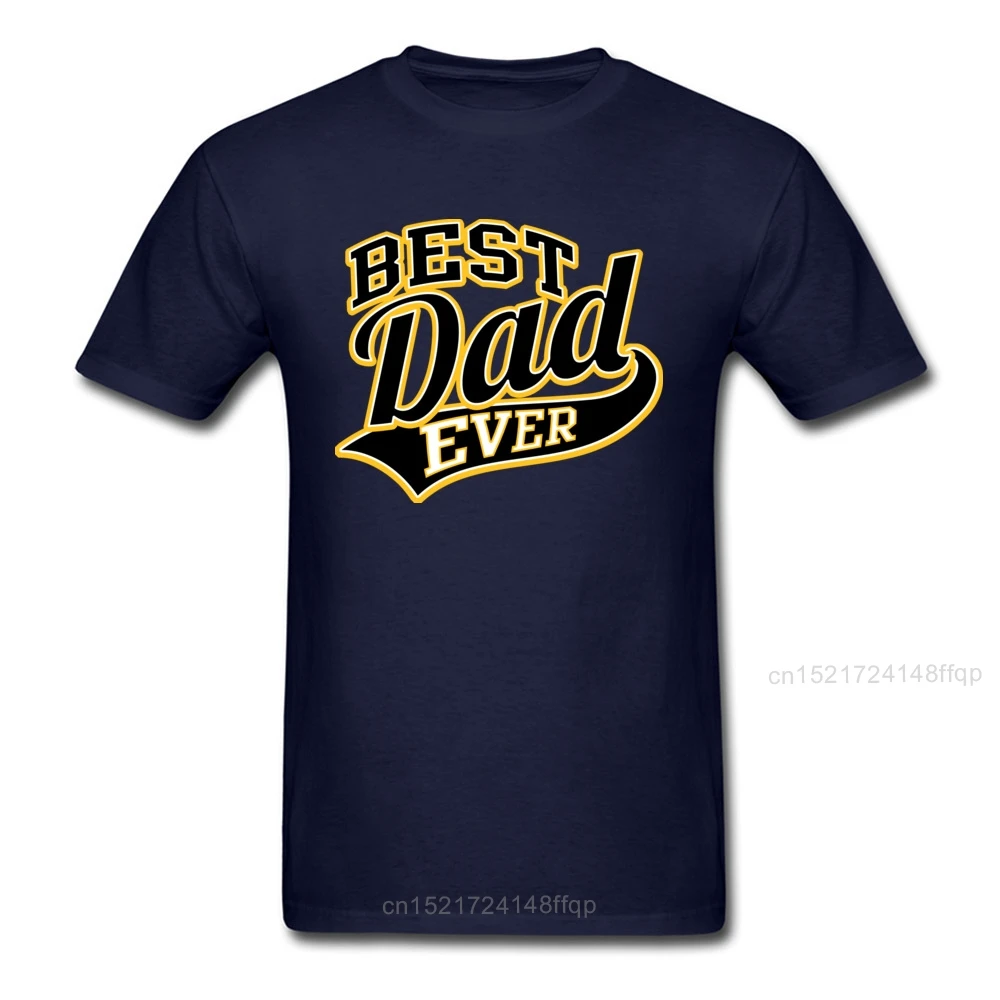 Лучший папа Ever тройники мужские топы футболки на заказ футболка Новое