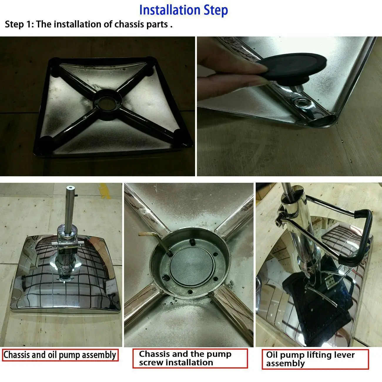 Кресло парикмахерское из искусственной кожи регулируемое со стальной рамой |
