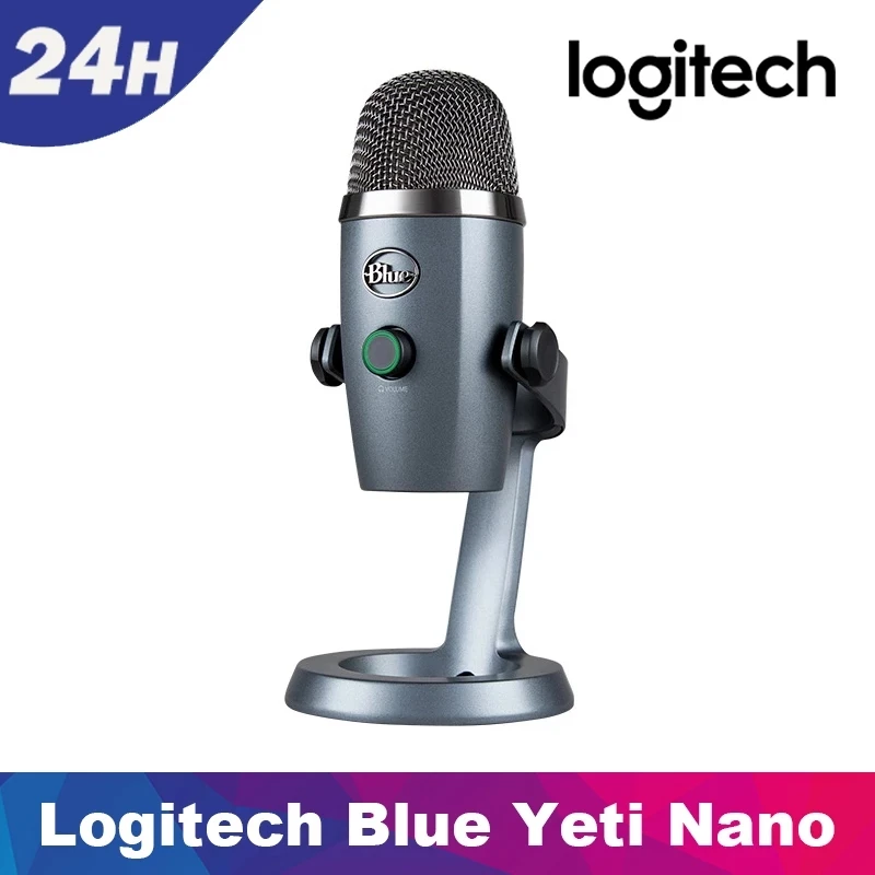 Беспроводной профессиональный игровой микрофон Logitech Blue Yeti для ноутбука - купить