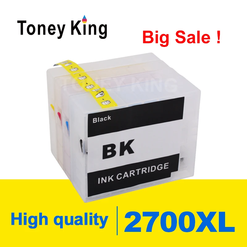 Toney King многоразовый чернильный картридж для принтера Canon PGI 2700 MAXIFY IB4070 iB4170 MB5070 MB5170
