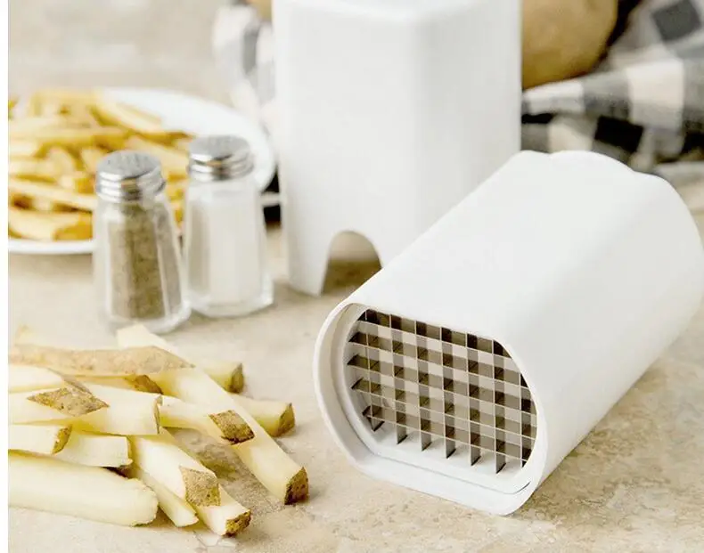 Multi-functional Stainless Steel Hand Pressure Potato Strip Cutter French Fries for Making Maker Fruit Cutting |