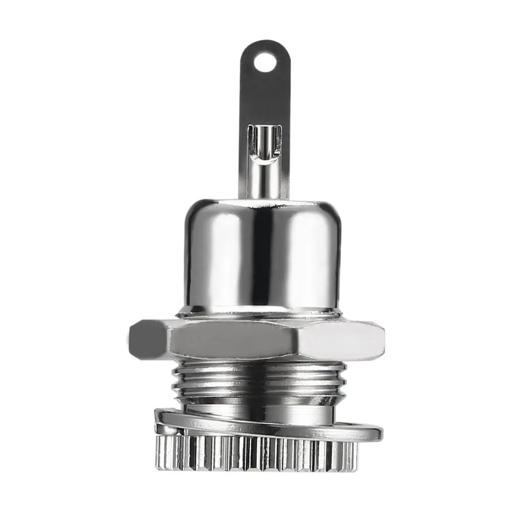 Promotion Useful Power Jack Socket Female Panel Mount Connector For 2.1/5.5mm Plug Silver | Электроника
