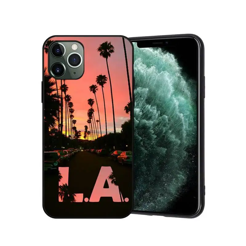 

Travel Los Angeles California for iphone 11 PRO MAX X XS XR 6S 7 8 PLUS SE 2020 cases cover