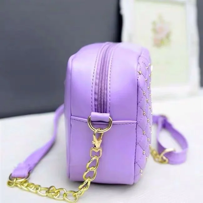 Женская мини-сумка с заклепками маленькая сумка-мессенджер короной 2019 | Багаж и