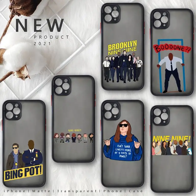 

Brooklyn Nine Nine 99 Phone Case For iphone 13 12 11 8 7 plus mini x xs xr pro max matte transparent cover