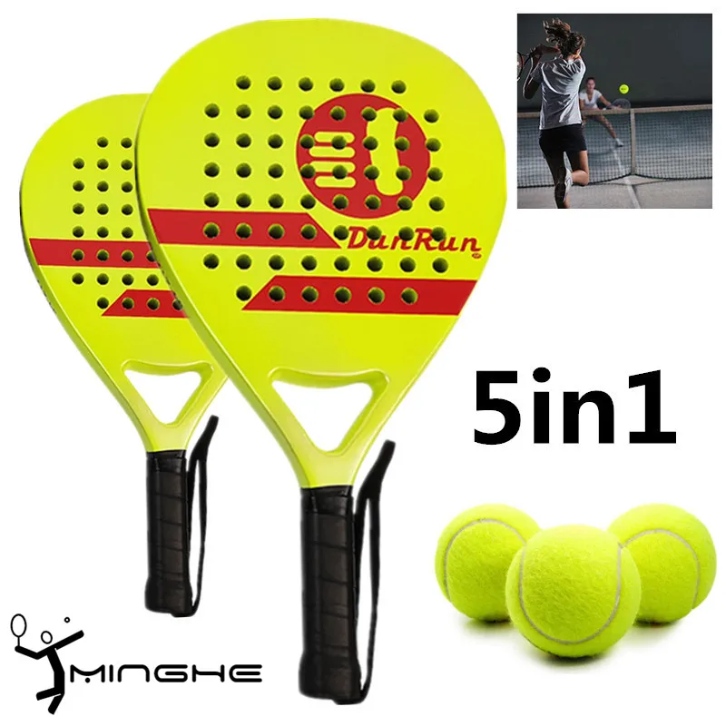 Ракетка для точечного тенниса из углеродного ЭВА Легкая теннисная ракетка