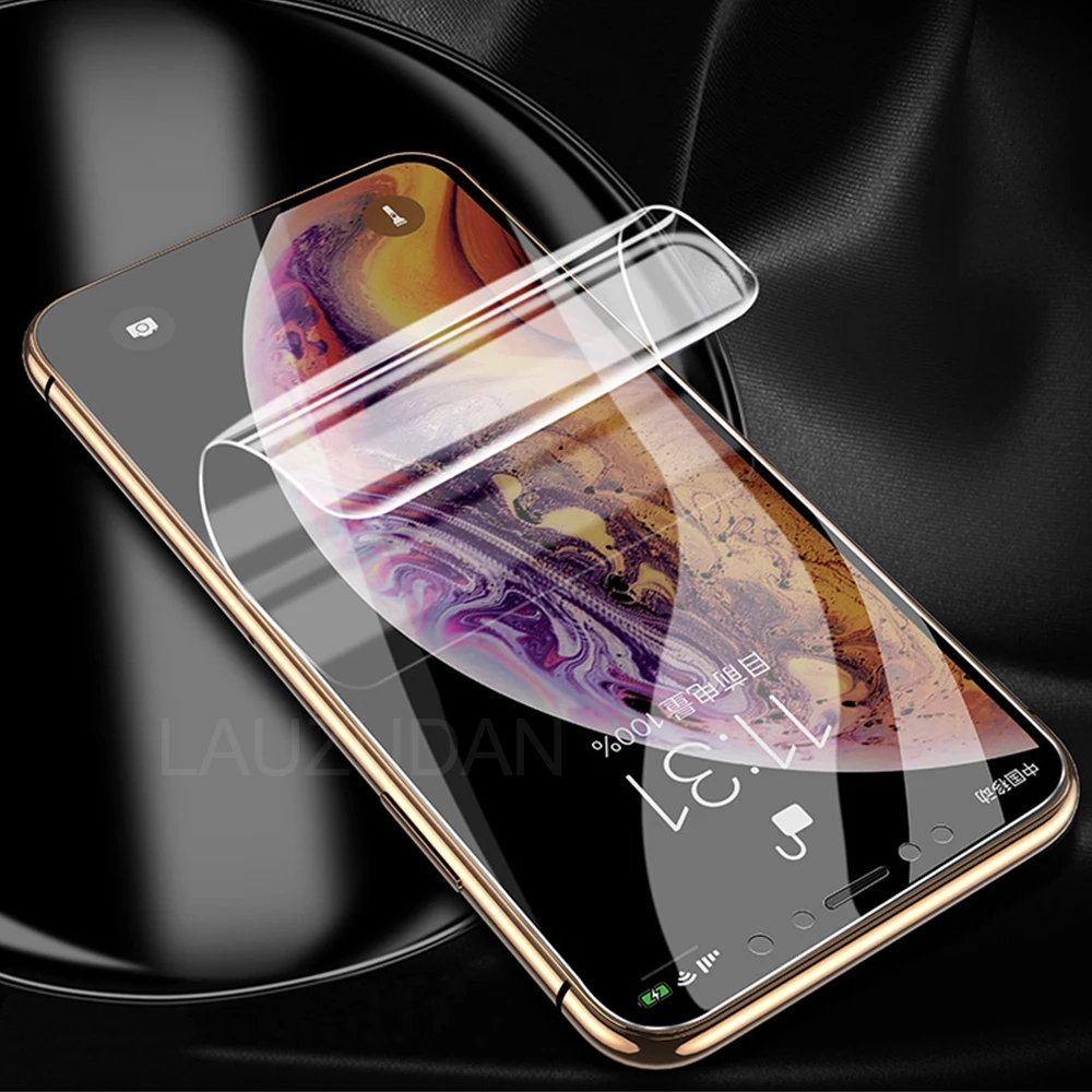 Гидрогелевая пленка для iPhone 7 8 Plus 6 6s защитная экрана X XS XR Max 11 Pro мягкая | Мобильные