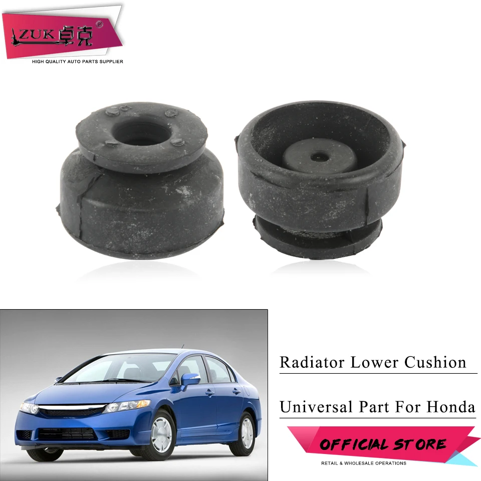 ZUK 2 шт. резиновая прокладка для радиатора резервуара воды HONDA ACCORD CIVIC CRV FIT JAZZ ODYSSEY