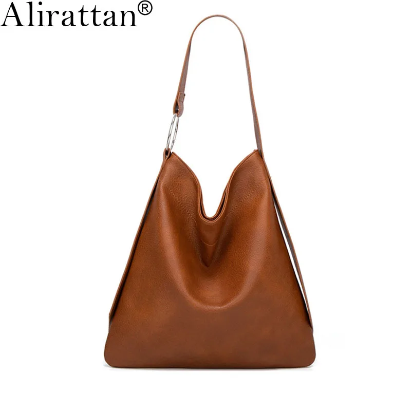 

Large Capacity Shoulder Bag Women Handbags High Quality PU Leather Shoulder Bags Ladies Wild Bags Drop Shipping K121