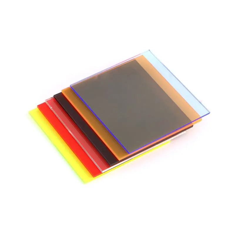 Plexiglass Board Colored Acrylic Sheet 8*8cm DIY Toy Accessories Model Making E7CB | Инструменты