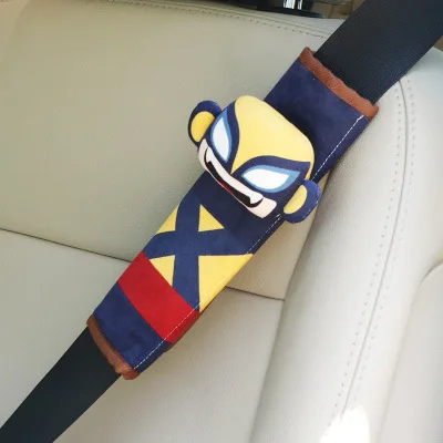 

Cartoon Car Seat Belt Cover Universal Auto Seat Belt Shoulder Pad Warm Flannel Interior Seat Cushion Protector Safety Protection