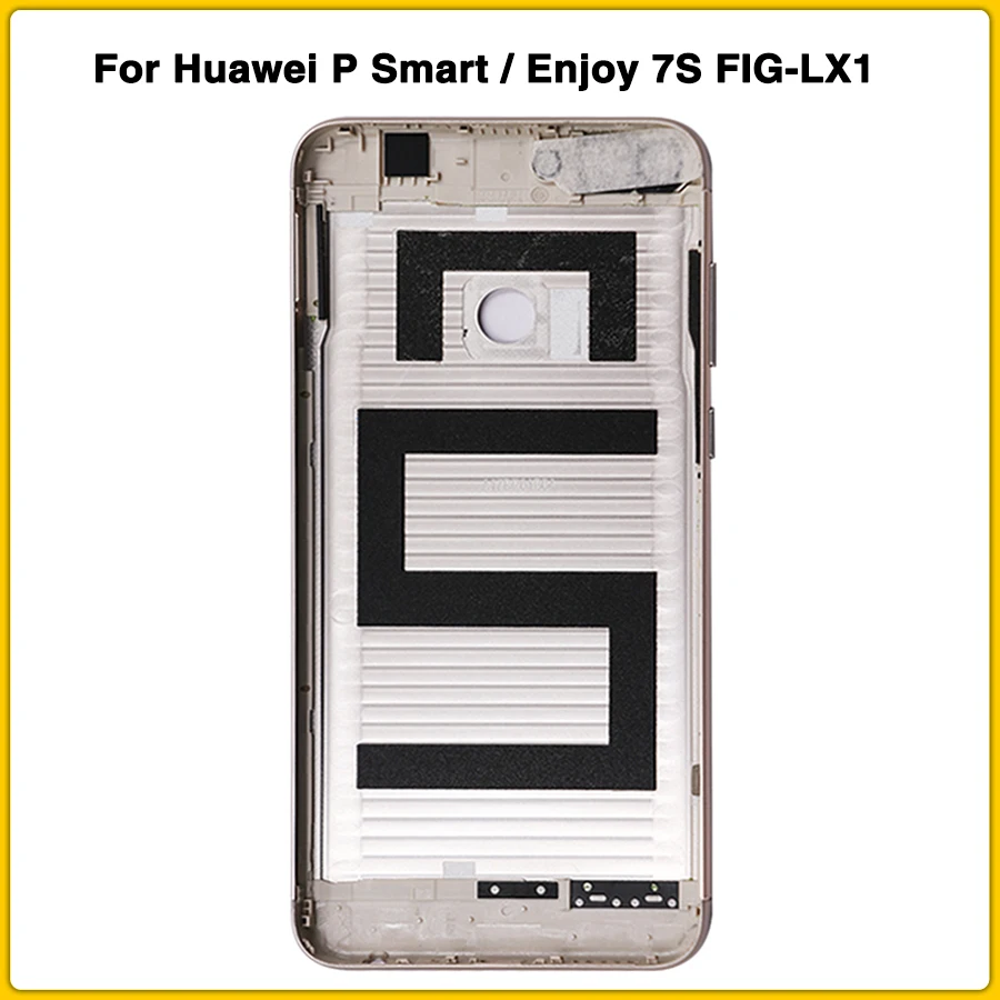 P умный задний Чехол для huawei P Smart/Enjoy 7S FIG-LX1 FIG-LA1 FIG-LX2 LX3 5," задняя крышка для батареи задняя крышка для двери