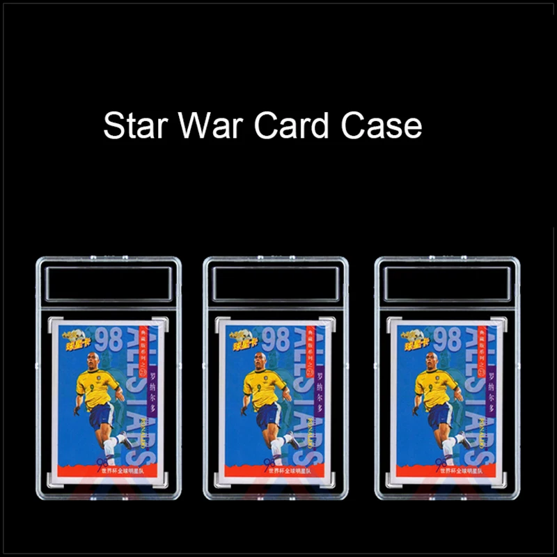 LOT X30pcs Game psa Star Card Identification Box Slab Sleeves Toploader Acrylic Material  Trading card Slab