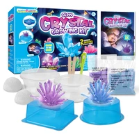 byncceh glow crystal growing kit science explore grow your own crystals steam toys for boys girls crystal growing for age 7 12