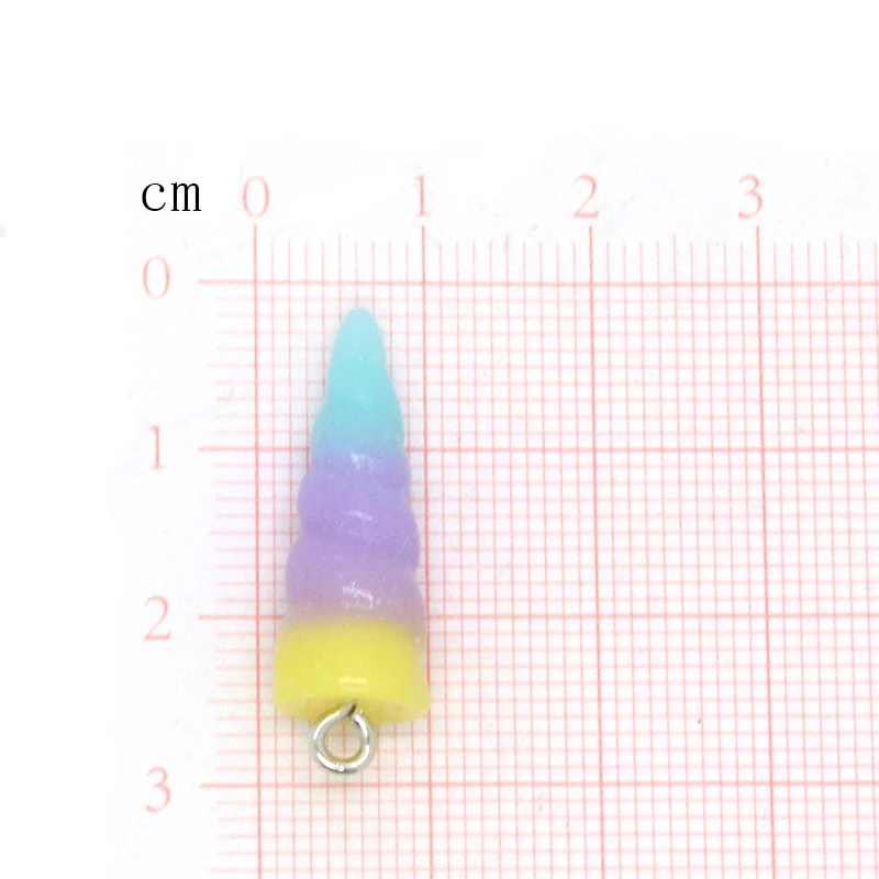 Спиральный рог единорога 10 шт