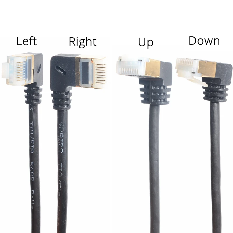 Ethernet тонкий кабель RJ45 Cat7 Lan ультра UTP сетевой для Cat6 совместимый патч корд 90