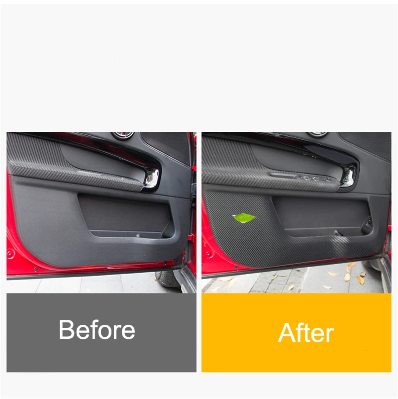 car door panel protection sticker interior decoration scratchproof mat for bmw mini cooper s f54 f55 f56 f60 r56 r60 car styling free global shipping