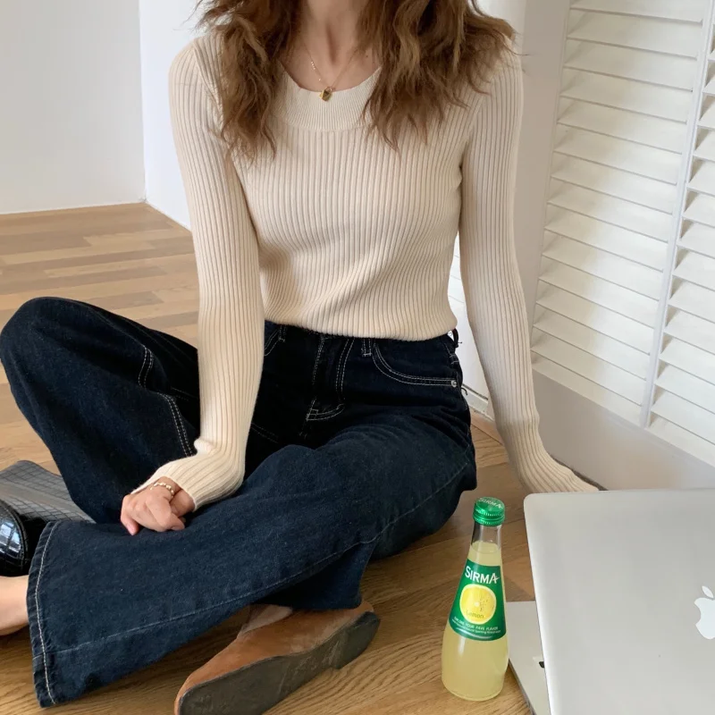 

8863# Autumn Winter Maternity Nursing Sweaters Thicken Warm Knitted Shirts Clothes for Pregnant Women Pregnancy Mother Feeding