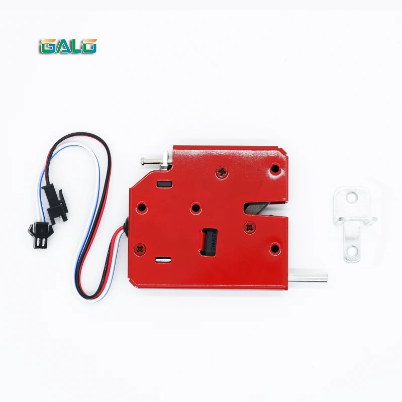 Цветной Электрический замок с блокировкой 12 В постоянного тока электромагнитный