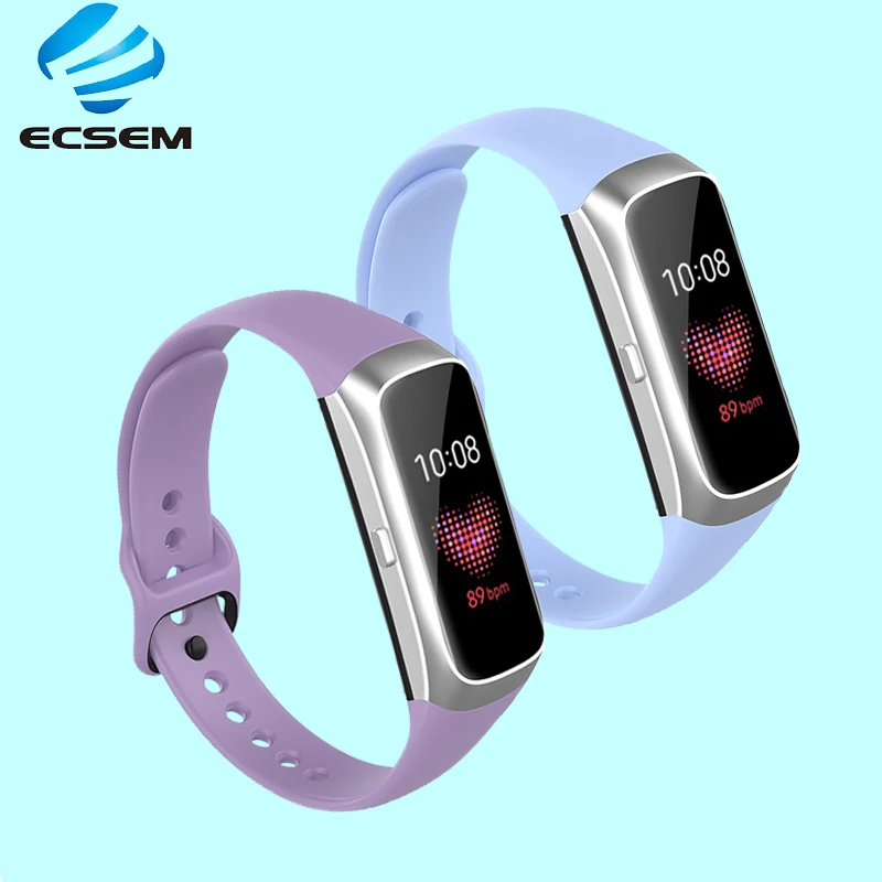 Ремешок для samsung Galaxy fit SM-R370 Смарт-часы силиконовые браслеты Сменные аксессуары мягкий водонепроницаемый браслет