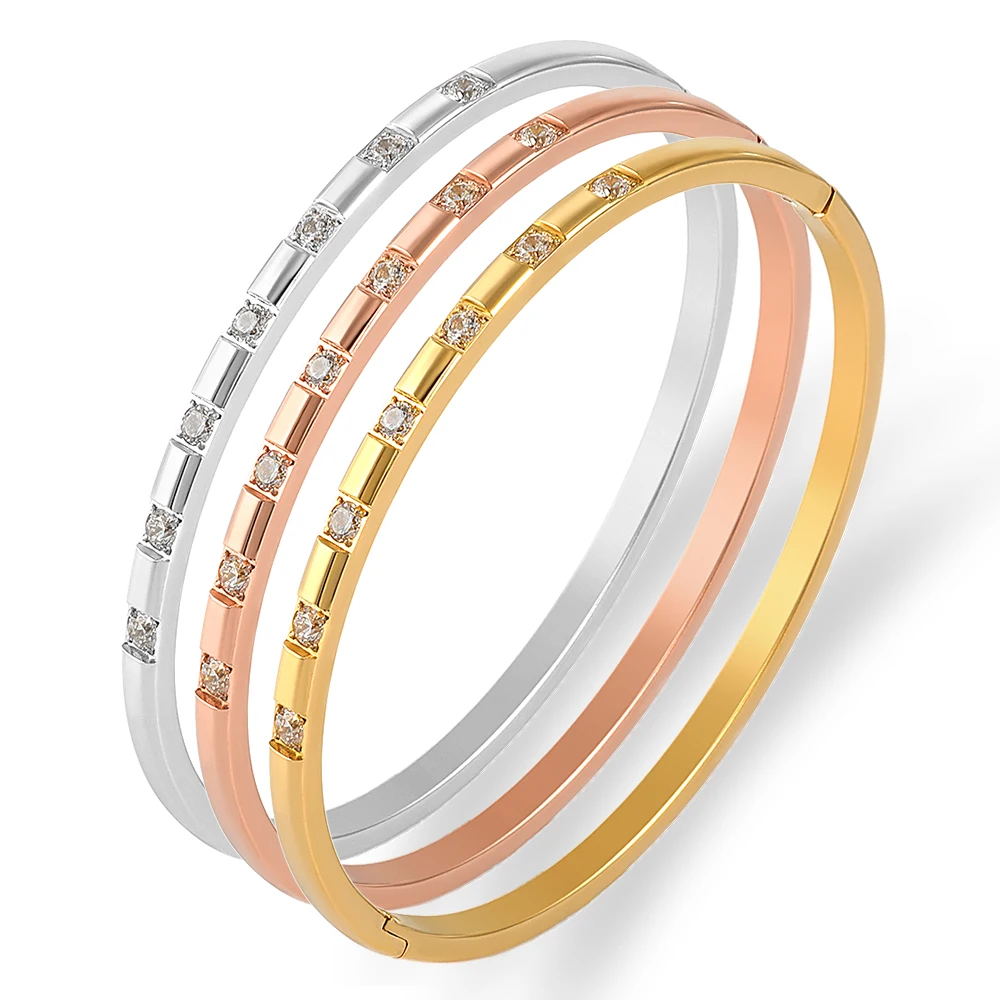 Оптовая продажа цена браслеты 2021 новые кристаллы Bracelets &amp Bangles плакированная в