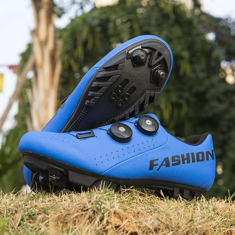

MTB Cycling Shoes Men Breathable Road Bike Shoes Bicycle Shoes Women Rubber Sole Mountain Bike Shoes Racing Snekaers Plus Siz