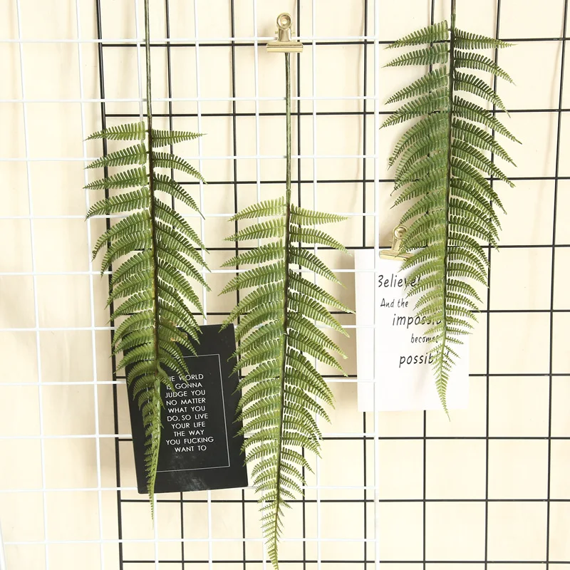 

One Piece monstera artificial plants plastic tropical palm tree leaves home garden decoration accessories Photography Decorative