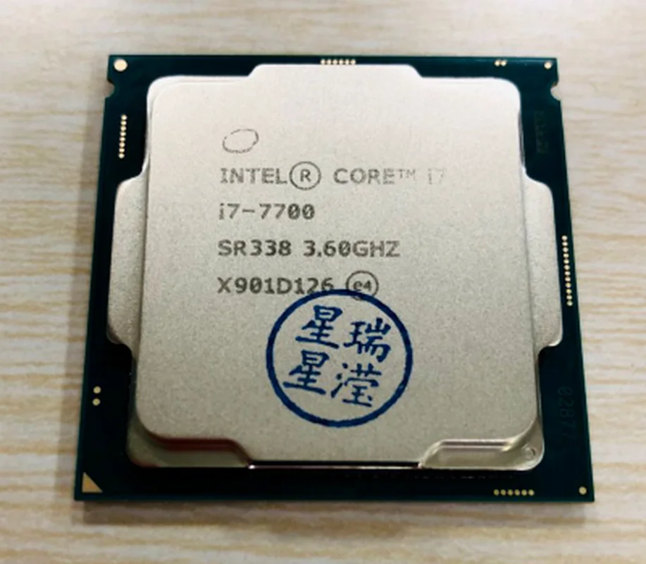 

I5 7400 I5 7500 I7 7700 7700K CPU Scatter 9.9% new