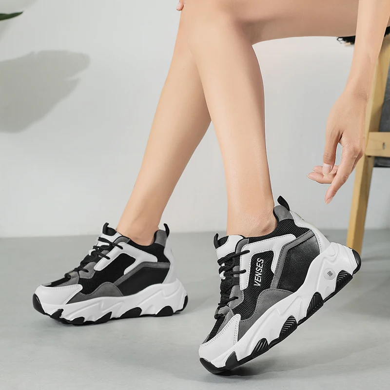 

New Style Daddy Shoes Women's Leisuresports Shoes Soles Comfortable Ventilated Stylish Casual Foot Fit Men Sneakers 2020