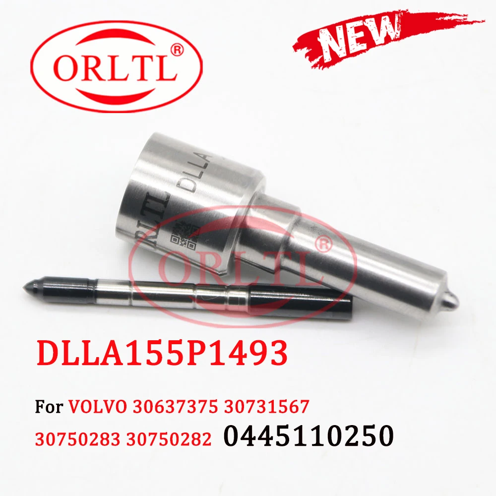 

0445110250 Diesel Injector Nozzle DLLA155P1493 oem Fuel Auto Spary 0 433 171 921 for VOLVO 30637375 30731567 30750283 30750282