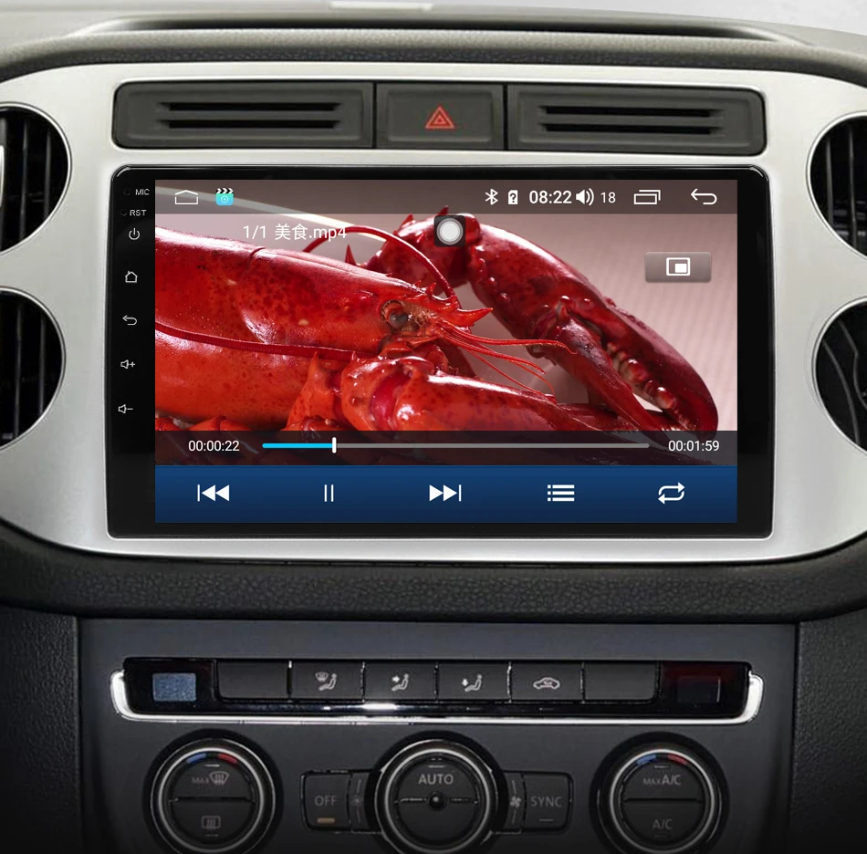 Idoing " 4G+ 64G Восьмиядерный автомобильный Радио мультимедийный плеер для Volkswagen Tiguan 1 NF 2006- навигация gps Android 8,1 аксессуары