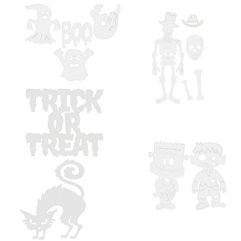 Хэллоуин форма для вырезания металла Искусно сделанные формы кошка серьги рука