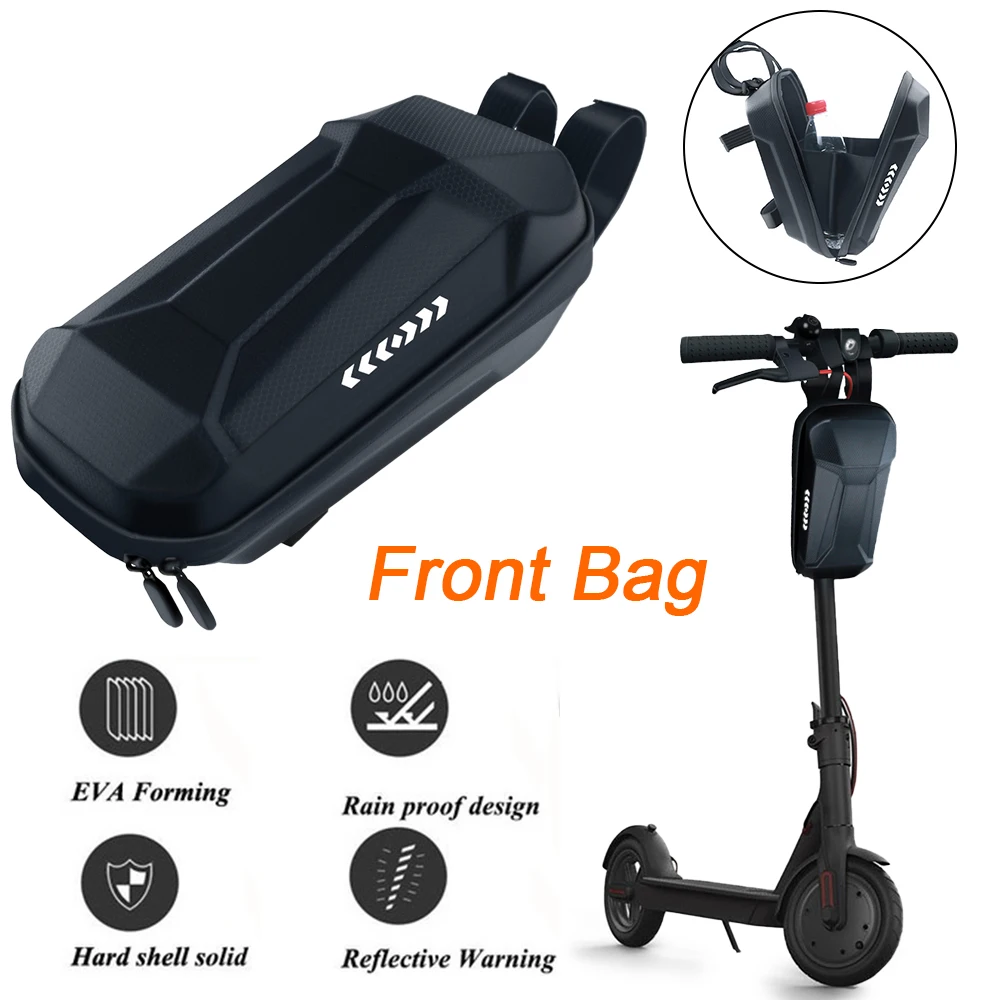 

Electric Scooter Head Handle Bag EVA Hard Shell Scooter Front Hanging Bag 3L Waterproof Scooter Handlebar Bag for Xiaomi M365