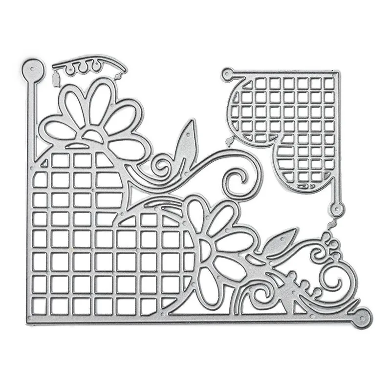 Eastshape Угловые штампы полый каркас Сердце металлические рамка для скрапбукинга