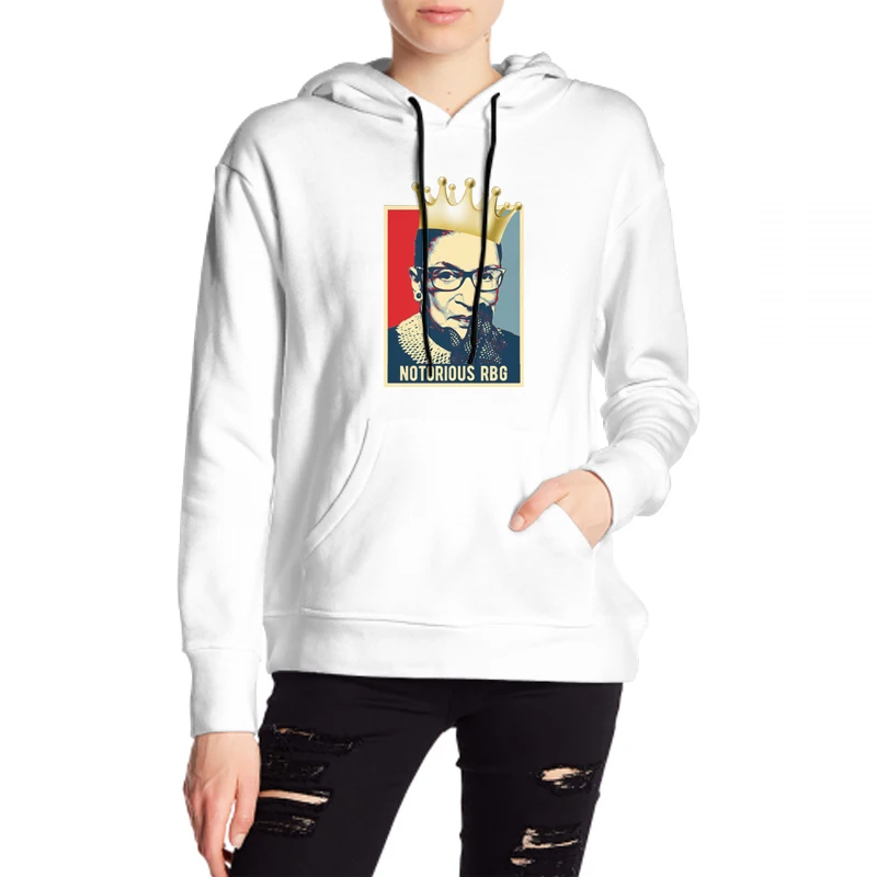 

Man Sweatshirts Notorious Ruth Bader Ginsburg RBG Hoodie hoodies for Men Clothing