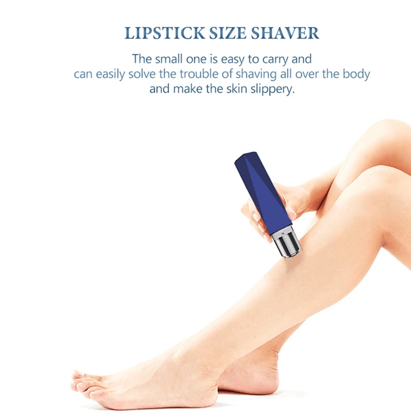 

Face Bikini Line Hair Removal 3D Blade Facial Epilator Electric Eyebrow Trimmer Razor Painless 360 Hair Exfoliator