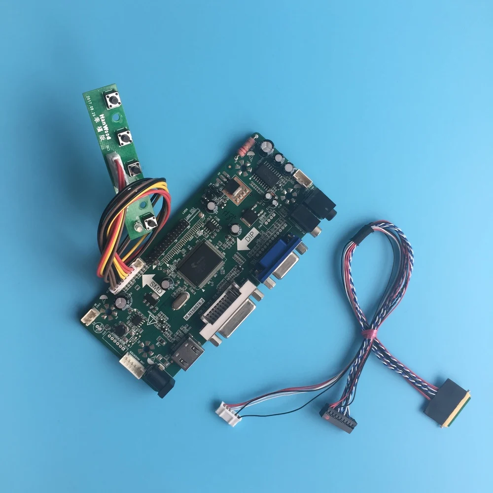 Для B121EW09 V3 HW0A М. NT68676 контроллер плата драйверная DVI 1280X800 12 1 &quot40pin дисплей ЖК DIY VGA