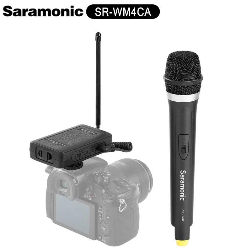 Saramonic SR WM4CA профессиональный беспроводной ручной микрофон для Canon Nikon Sony DSLR Camera Camcorder Youtube Video|Микрофоны| |