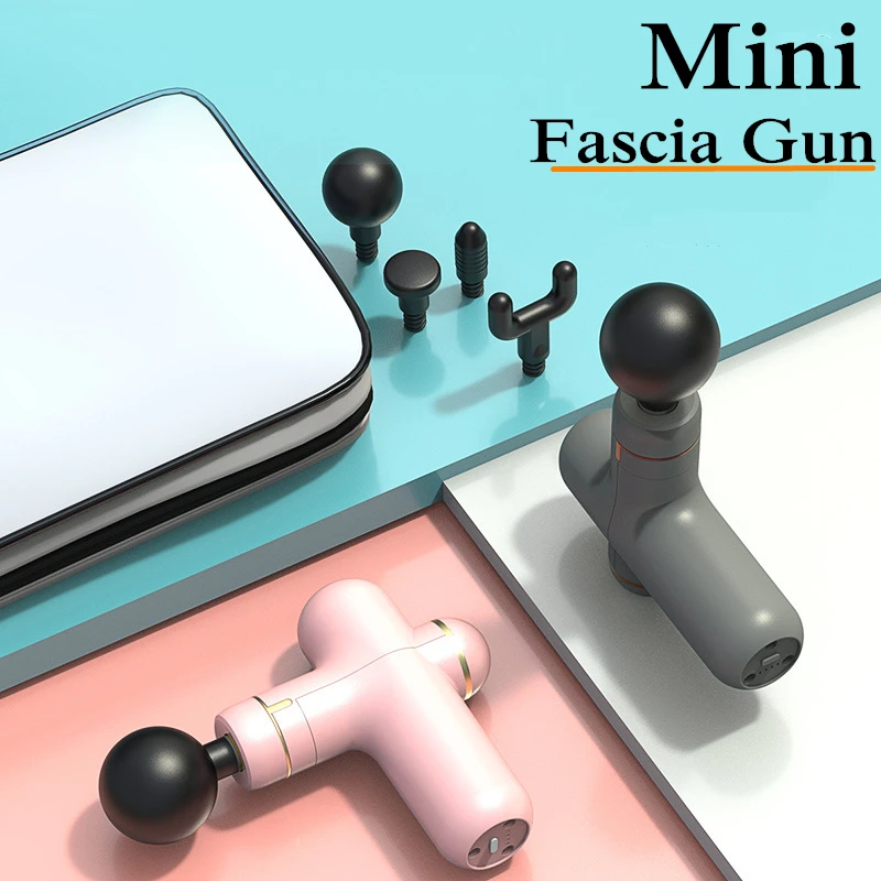 

Deep Muscle Mini Massage Gun Vibration Relieves Pain, Whole Body Relaxation, Noise Reduction Design, Portable Fitness Massager