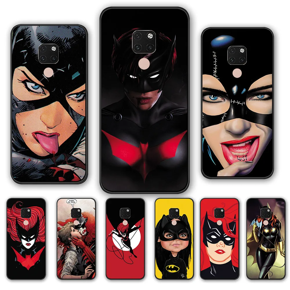 Marvel heroine Batwoman чехлы для телефонов HUAWEI MATE 10 20 30 Lite Huawei P30 P20 Pro P9 P10 Plus задняя крышка