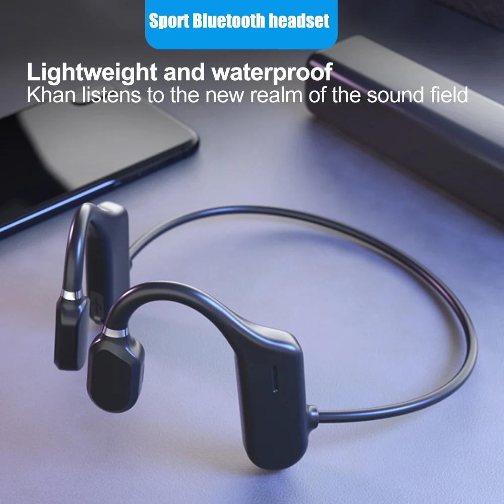 Наушники с костной проводимостью Bluetooth 180 градусов вращающиеся свободные руки
