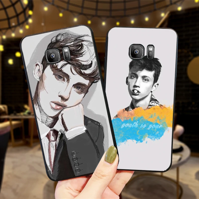 Чехлы для samsung A70 50 40 30 20 10 60 6 Plus Трой Сиван A7 A8 A9Soft на заднюю панель телефона