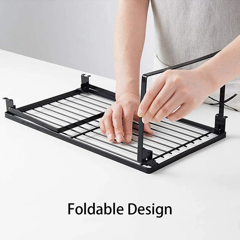 

2 Pack Stackable Kitchen Storage Shelf Rack & 2 Pack Round Cooling Racks 304 Stainless Steel (10 Inches and 8 Inches)