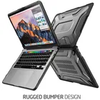 Чехол SUPCASE для MacBook Pro 13 (2020) A2289 A2251 с Retina и Touch Bar UB, тонкий прорезиненный бампер из ТПУ, прочный Чехол