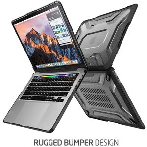Чехол SUPCASE для MacBook Pro 13 (2020) A2289 A2251 с Retina и Touch Bar UB, тонкий прорезиненный бампер из ТПУ, прочный Чехол