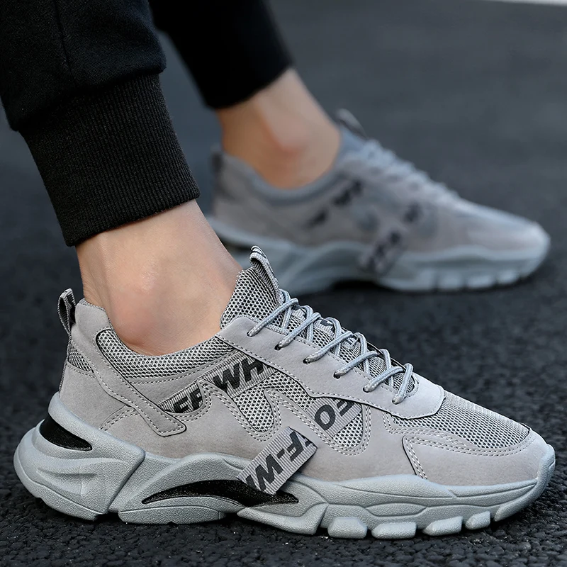 

Summer Sneakers Fashion Men Casual Shoes Lightweight Mesh Men's Sneakers Platform Sneakers Non-slip Outdoor Sneakers Men