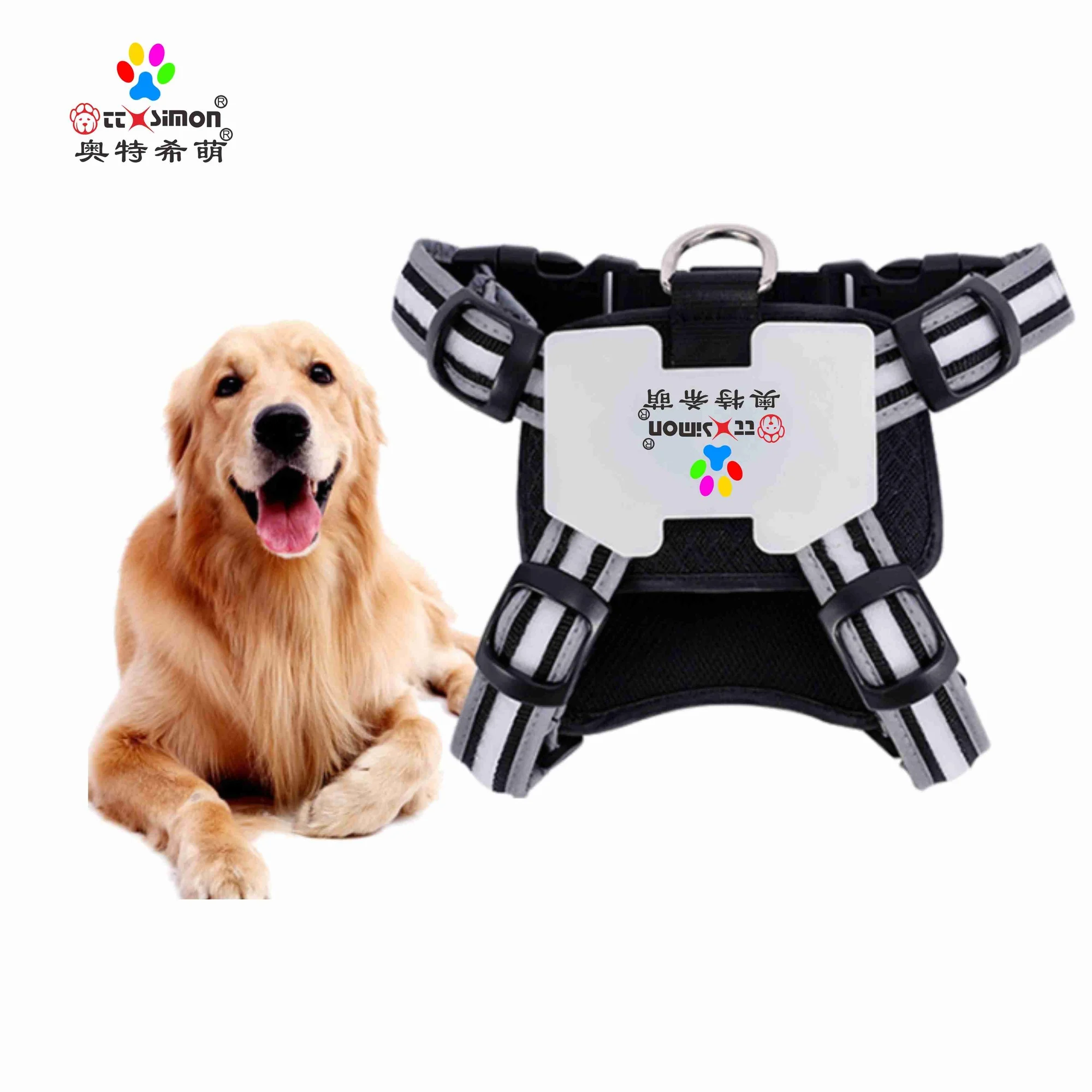 

Led Light Dog Collar Charging PET Accessories Reflective Harness