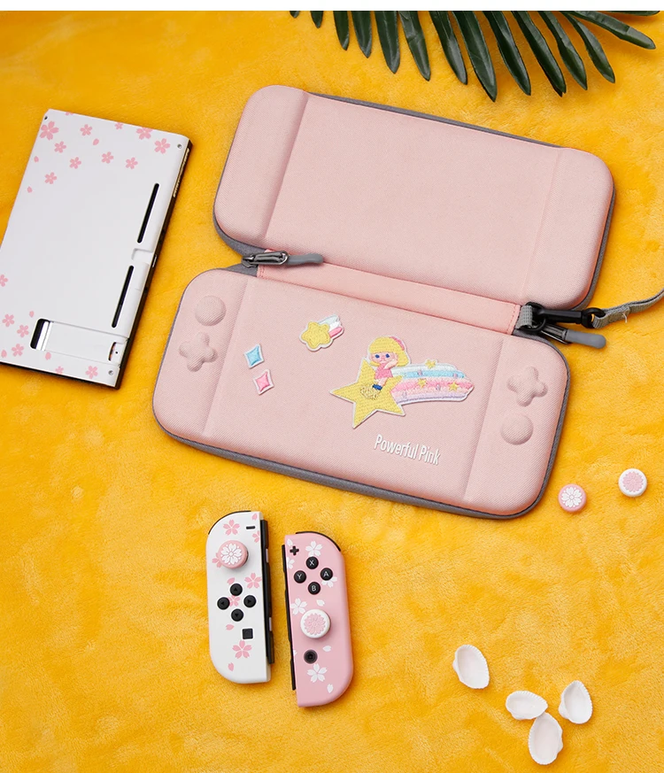Nintendo Switch Sakura консоли спины плитов и контроллер Корпус Оболочка Чехол полный набор кнопок для nintendo Switch Joy-con Корпус чехол