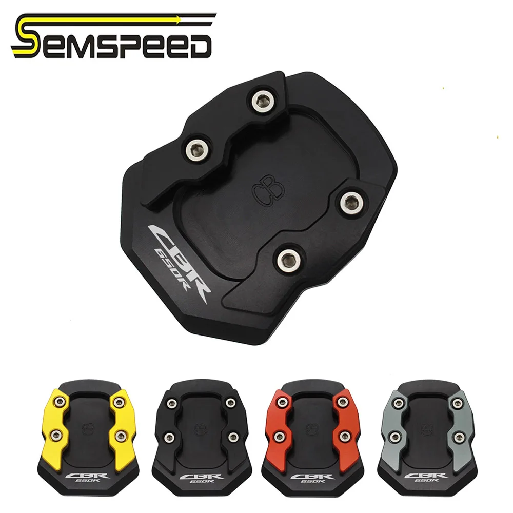 SEMSPEED Мотоцикл с ЧПУ Подножка для HONDA CBR650R CB650R 2018 2019 2020 cbr650r cb650r подножка боковая