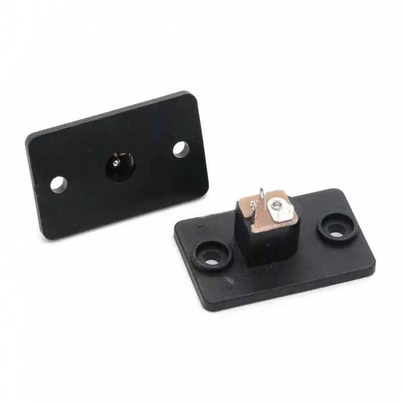 10pcs Female Socket Panel Mount For Barrel Jack Plug DC 12V Power Connector 5.5 x2.1mm | Обустройство дома